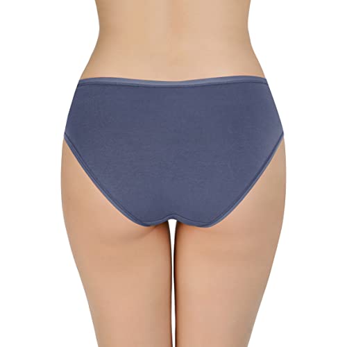 Image of Amante Solid Low Rise Cotton Bikini Panty Pack(Pack of 3)