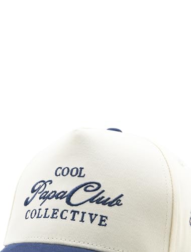 Image of Waldeal Vintage Papa Trucker Hat, Adjustable Snapback Dad Hats for Men, Fathers Day Birthday Gifts Two Tone Baseball Cap