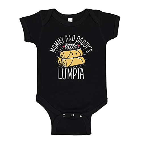 Image of Mommy and Daddy's Little Lumpia Baby Bodysuit One Piece or Toddler T-Shirt Gift for Filipino Mom and Dad