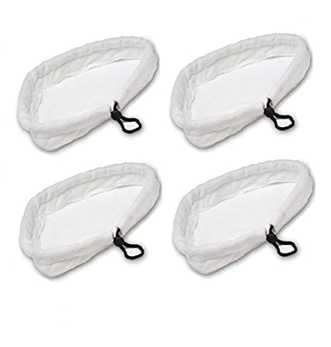 Ruluti 4- Pads Fit, Steamboy Microfiber Stoom Mop - Image 8