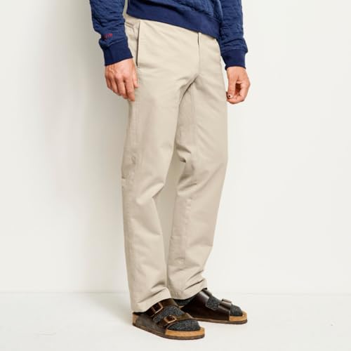 Orvis Men's Ultimate Khakis Plain Trim Fit Front Pants2