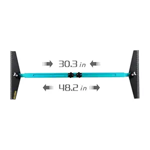 Stair Treads Template Tool,Metal Stair Tread Gauge,Shelf Layout Tool,Aluminum Alloy Manufacturing (Cyan)