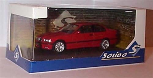 Solido 1999 B.M.W E36 M3 Coupe in Red vehicle 1:43 scale diecast model