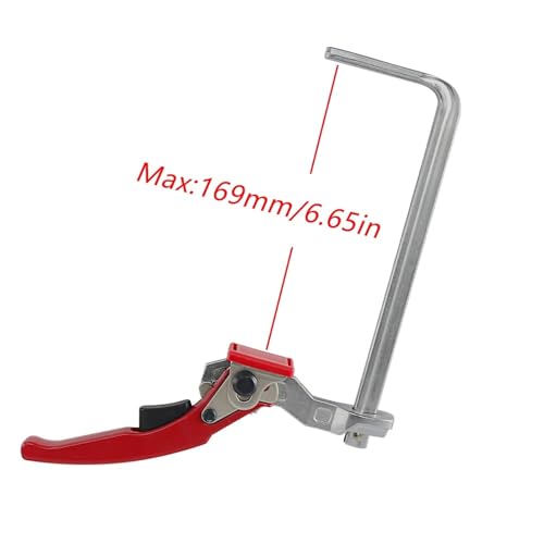 Abrazadera de riel de guía rápida 160x60mm tipo F para carpintería 3