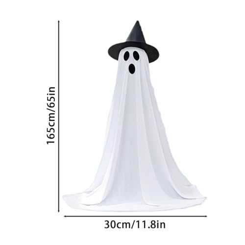 Fantôme lumineux pour Halloween avec LED télécommandée pour jardin - 6