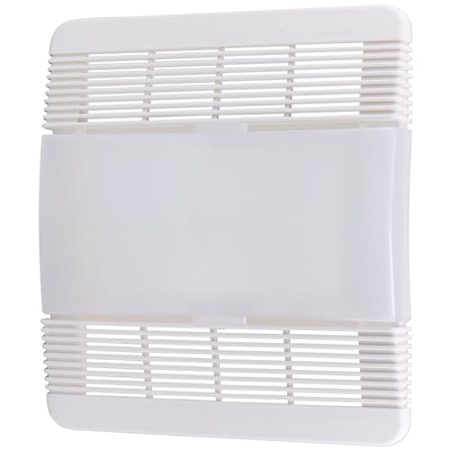 Tapa de ventilador de baño 85315000, rejilla y lente de reemplazo para extractores Br-oan-Nut-one modelos 663, 663N, 663FL, 663L, 663LN, 669L, 669LN, 669FN, 763RL, 763RLN, 770F, 769RL