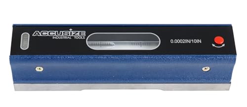 Accusize Industrial Tools 8 Master Precision Level in Fitted Box Accuracy: 0.0002/10 S908-C685