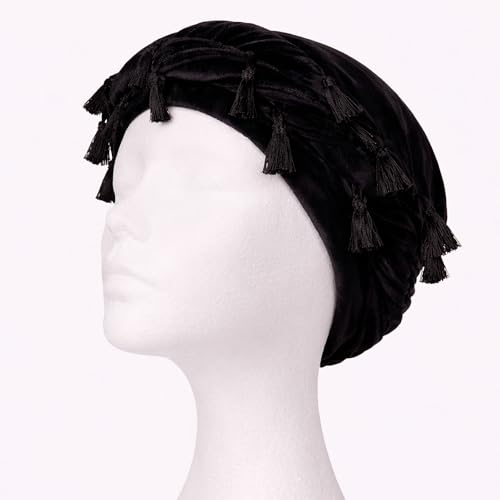Image of Red by Kiss Bow Wow Premium Satin Mens Turban - Anti Breakage Moisture Retention, Stylish Soft Light Comfort Headwear