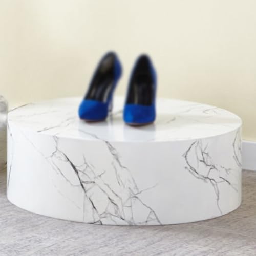 Socle de plafond rond 50 x 10 cm pour base de présentoir de mannequins cylindriques