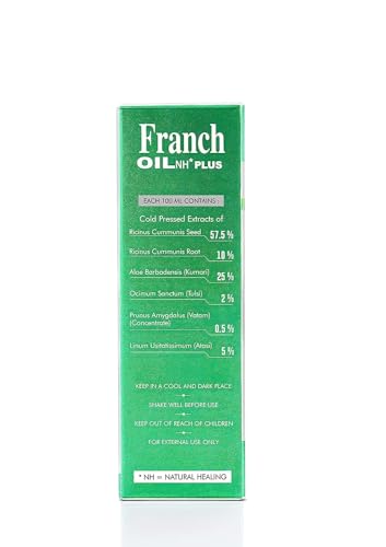 Franch Oil NH* Plus | Multipurpose Healing Oil - Stretch Marks, Small Burns, Scars, Aches & Pains - 100 ML (Pack of 2)