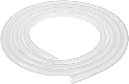 Image of Silicone Tubing 1 /4 inch ID, Food Grade 1 /4 inch ID x 3 /8 inch OD 16 Feet Length Pure Silicone Hose Tube for Home Brewing, Beer Line, Kegerator, Wine Making