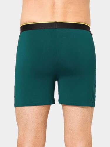 Image of Bummer Micro Modal Boxer Shorts for Men - Ultra Soft & Breathable, 3 Times Softer Than Cotton, Anti-Bacterial, Stretchable for Ultimate Comfort & Style, Pack of 1 (A Shark Tank Product)