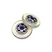 TGM Skateboards 2 Clear Replacement Wheels ABEC7 Bearings Scooter 100mm