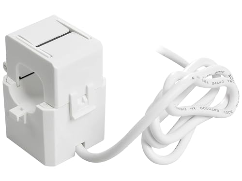Shelly Split-Core Stromwandler–Präziser Stromsensor für bis zu 50A,ideal für Energieüberwachung und Lastmessung,kompakte Bauweise, einfache Installation,hohe Genauigkeit, kompatibel mit Shelly-Geräten