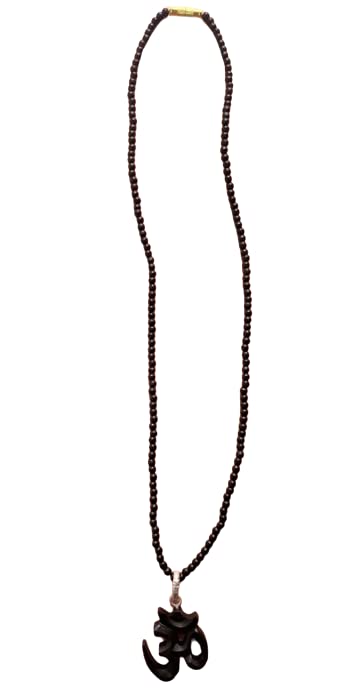 ANAWARIYAS Ebony World Mala With Ebony Wood Om Locket For Unisex Adult (B0BFNY72RN) Amazon Price History, Amazon Price Tracker