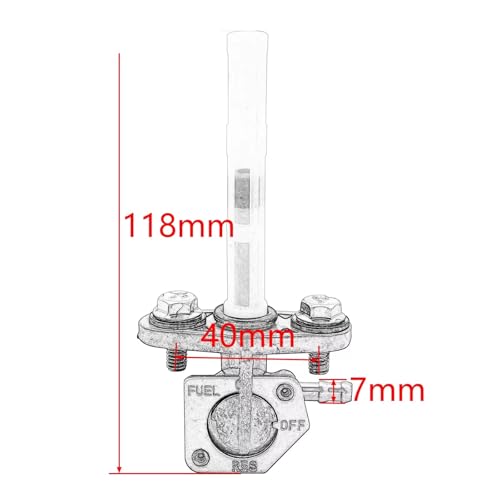 Válvula interruptor combustible CRF50 XR70R CRF100F llave purga 3