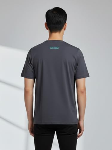 Image of Dollar Men's Pack of 1 Printed Non Zipper Round Neck T-Shirt