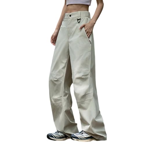 Pantalon de jogging respirant femme coupe ample style cargo chic