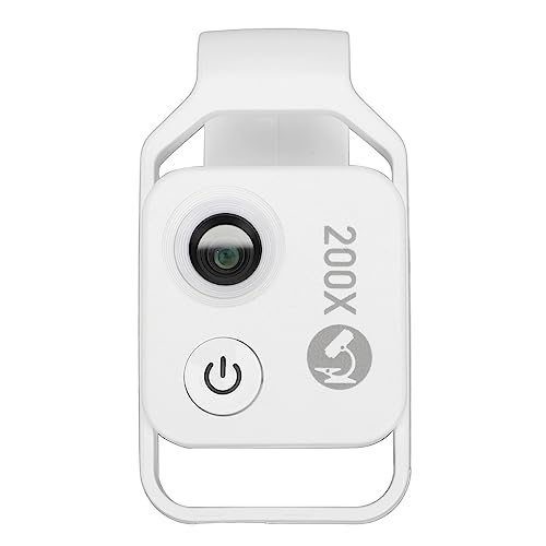 Aazon.co: 200X Phone Ini Icroscope,Portable Icroscope With LED Light, Clip Phone Icroscope - View #6