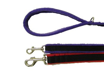 Cosydogs Fleece lead in Purple. Matching all our fleece dog harnesses and collars