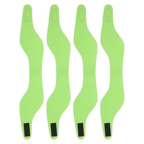 Healvian 4 Diademas Para Nadar Para La Ducha Impermeables Color Verde