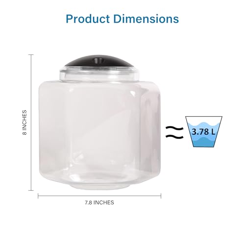 Koller Products 1 Gallon Hex BettaTank - LED Lighting - Thumbnail 4