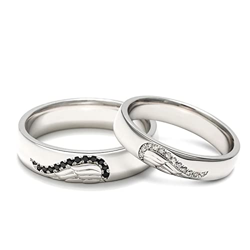 Bague duo couple argent pour femme homme à porter au quotidien ou pour les grandes fêtes