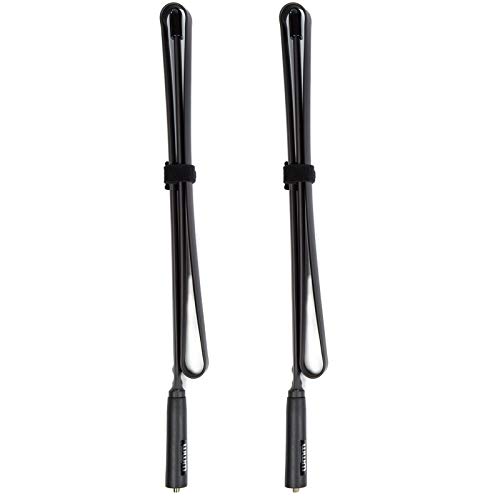 Antenne double bande UV VHF UHF 144 430 Mhz pliable tactique de 108 cm pour Kenwood Baofeng