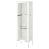 ＩＫＥＡ/イケア BAGGEBO/バッゲボー：ガラス扉キャビネット34x30x116 cm ホワイト（105.029.92）