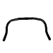 Womail Alloy Bullhorn HandleBars For Fixie Fixed Gear Single Speed Road Bike Cycling BLACK