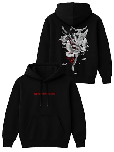 Image of Mens Printed Hoodie for Men Premium Casual Sweatshirt Man, Branded and Comfort Stylish Hoodies for Men Regular Fit Stylish Wear