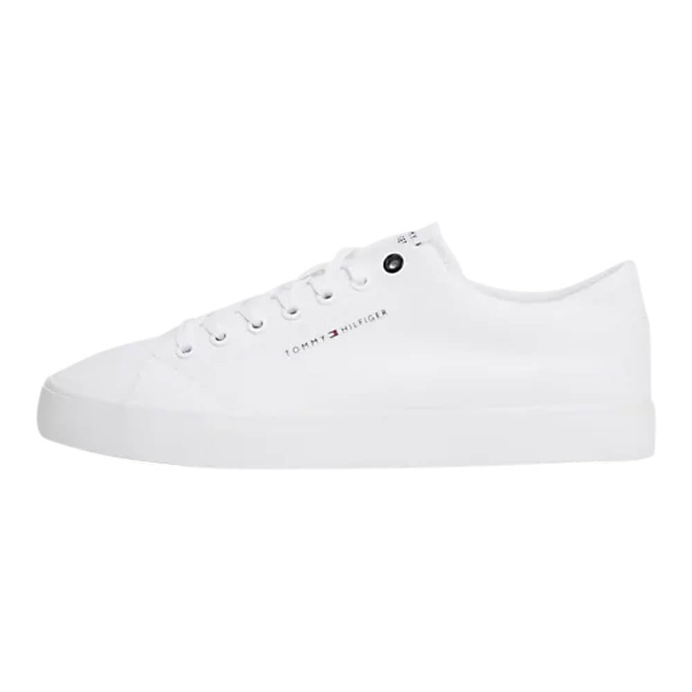 Tommy Hilfiger Tommy Hilfiger Men's TH Hi Vulc Low Canvas Fm0fm04882 Vulcanized Sneaker