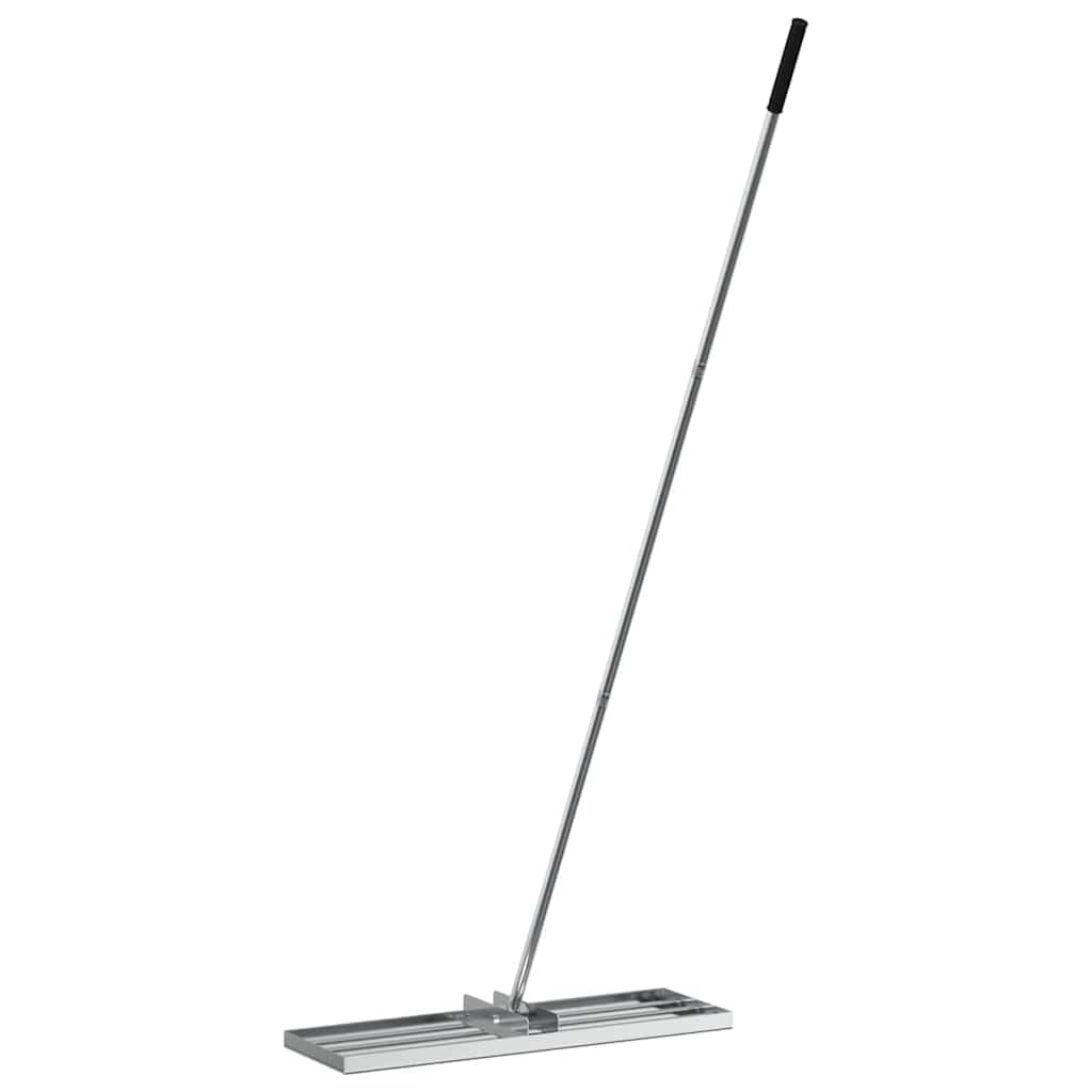 Rasenrechen Nivellierrechen aus Edelstahl 75x25cm, Boden-Ebenen Rechen für Rasenpflege, Topdressing, Garten-Bodenbearbeitung