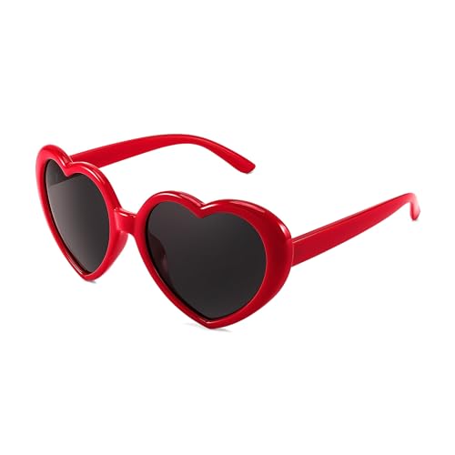 Feisedy Gafas De Sol Corazon Para Mujer Gafas Polarizadas Sobredimensionadas Vintage Moda Amor Gafas En Forma De Corazón Love Heart Eyeglasses Uv400 B2337 Feisedy Gafas De Sol Corazon Para Mujer Gafas Polarizadas Sobredimensionadas Vintage Moda Amor Gafas En Forma De Corazón Love Heart Eyeglasses Uv400 B2337