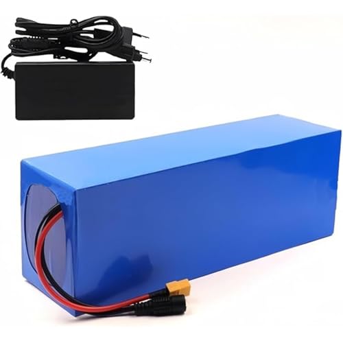 Batería de bicicleta eléctrica 36 V 10 Ah Batería de litio, paquete de batería de iones de litio 10S4P con BMS y cargador para scooter eléctrico Bicicleta eléctrica T+DC