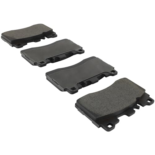 Image of QUALITY-BUILT Rear Semi-Metallic Brake Pads, Premium 1001-1531M, Compatible with 2010-2018 Mercedes-Benz (CLS63 AMG S, E63 AMG, E63 AMG S, SLS AMG)