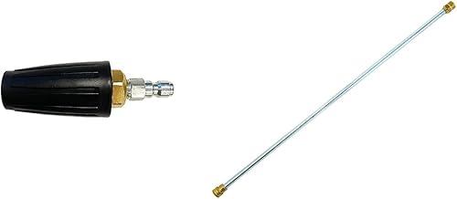 Miniatura 7 de Simpson Cleaning 80144 4500 PSI Boquilla universal Turbo para lavadora a presión, conexión rápida de 14 pulgadas, uso de agua caliente o fría y