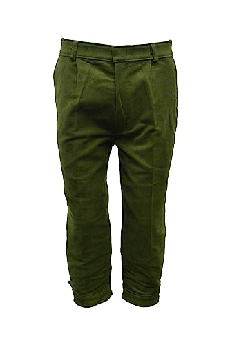 Walker and Hawkes - Mens Moleskin Shooting Plus Twos Breeks Trousers - Olive3