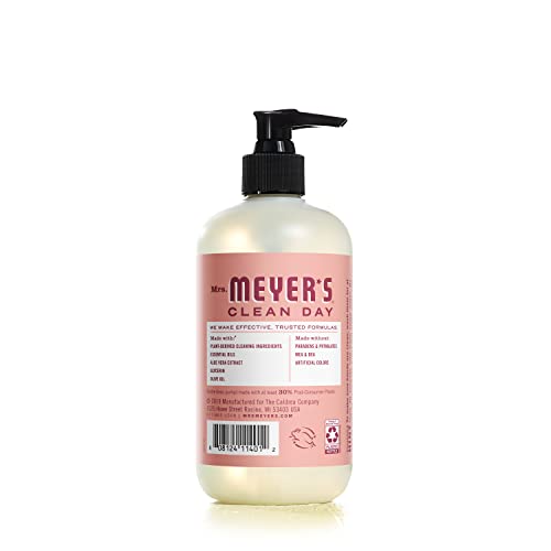 MRS. MEYER'S CLEAN DAY Liquid Hand Soap Rose (12.5 Fl Oz (Pack of 3)) - Image 3