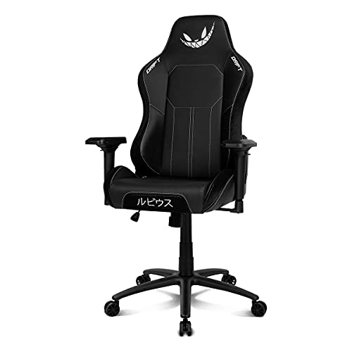 Chair -DR250RU «ElRubius» - Sedia ufficiale ElRubius Gaming, meccanismo a farfalla, schienale reclinabile, similpelle - Sedia gaming - Immagine 3