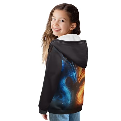 Boys Zip Up Hoodies Fall Winter Fleece Sweatshirts Sports Casual Hoodies and Sweaters Boys Fleece Jacket with Hood3