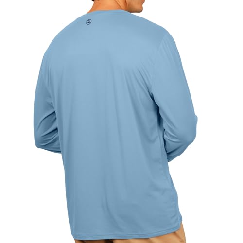 Reel Life UV Long Sleeve – Jax Beach Men’s Long Sleeve Sun Protection Shirt, Lightweight Quick-Dry UPF 50+ Performance Shirt, Breathable Sun Shirts For Men, Moisture-Wicking UV Shirts for Men (Medium)2