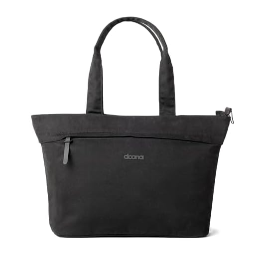 DOONA Essentials Tote Bag, Nitro Black
