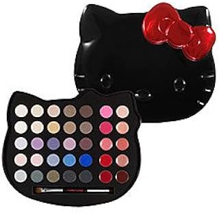 Paleta de sombras de ojos y brillo de labios ...