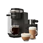 Keurig K-Cafe Single-Serve K-Cup Coffee Maker, Latte Maker and Cappuccino Maker, Comes with Dishwasher Safe Milk Frother, Coffee Shot Capability, Compatible with all Keurig K-Cup Pods, Dark Charcoal - Image 2