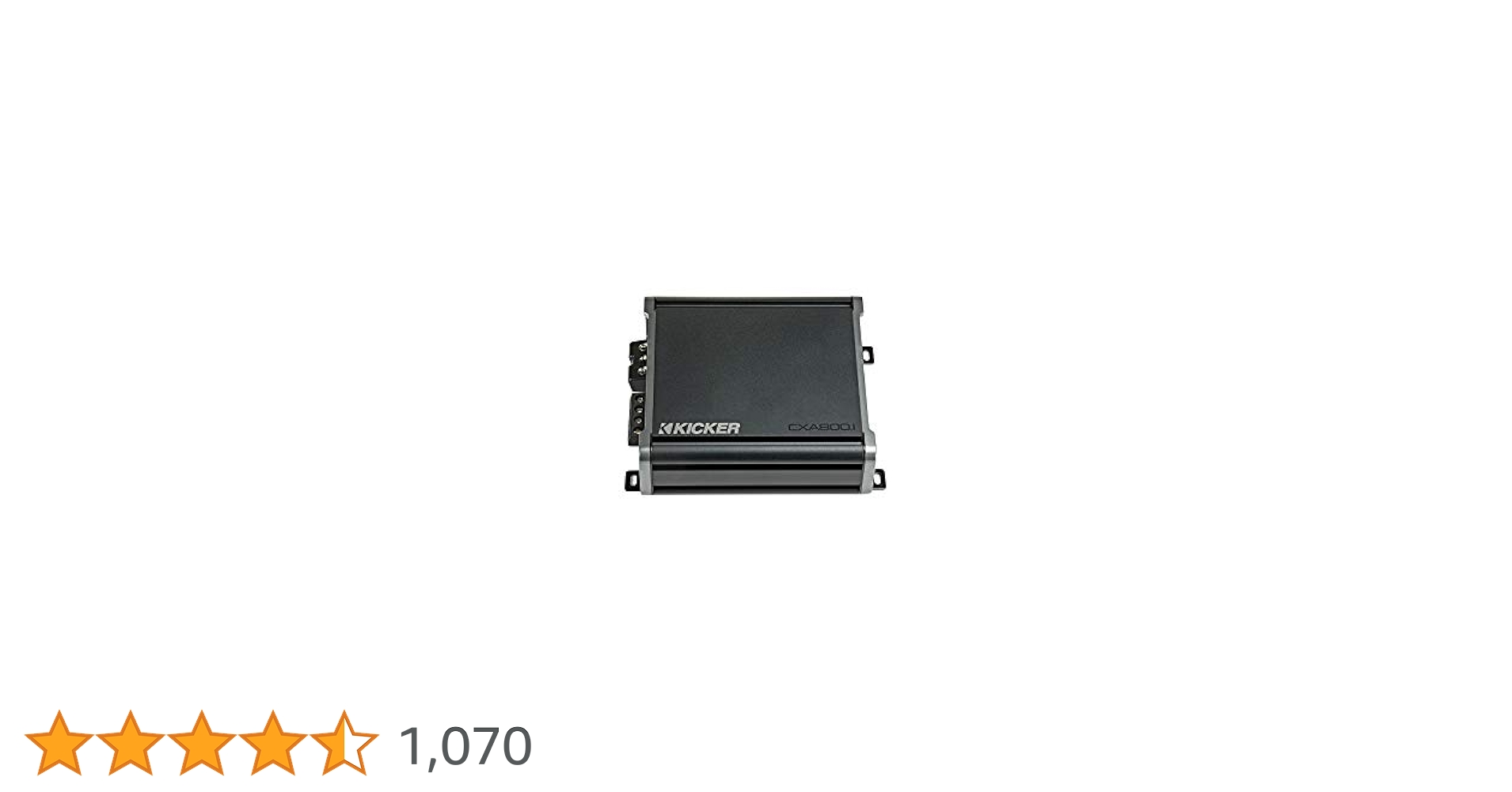 Amazon.co.jp: KICKER CXA8001 カーオーディオ クラス D アンプ