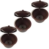 Paquete de cápsulas de café de plástico, recargables, reutilizables, compatibles con recambio