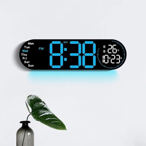 Horloge murale LED pour ne plus rater vos rendez-vous