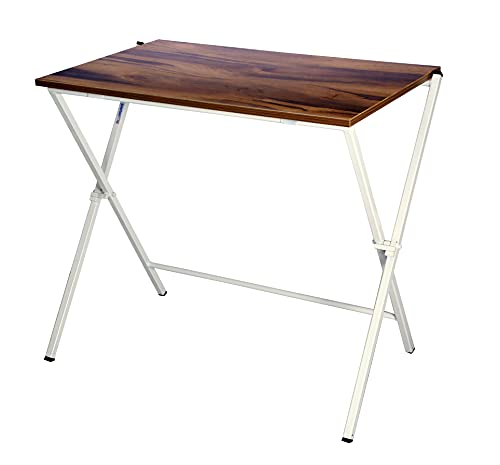 Image of BLUMUNO Study Desk /Multipurpose Table /Computer Desk /Desk Table /Work Desk /Foldable Table /wfh Essential (Posh Wooden Finish MPWY)
