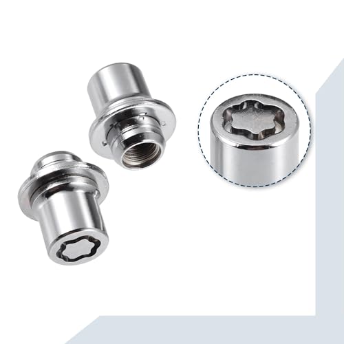 Tornillos llanta Toyota Camry y Sienna 2005-2023 juego antirrobo M12x1.5 con llave de seguridad 5